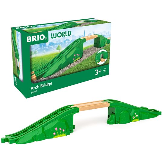 BRIO World Most Modułowy do Kolejki Drewnianej