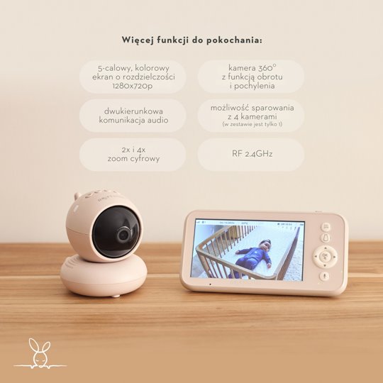 ergoPouch Elektroniczna Niania z Kamerą 4w1 Drift Home