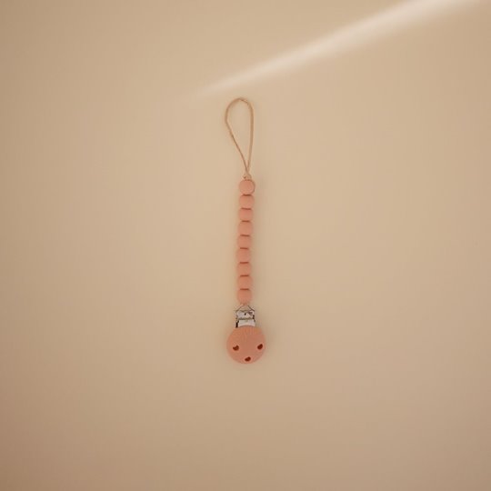 Mushie Zawieszka do Smoczka Hera Powder Pink