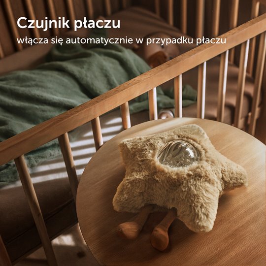 ZAZU Gaia Projektor Zorzy Polarnej Beige