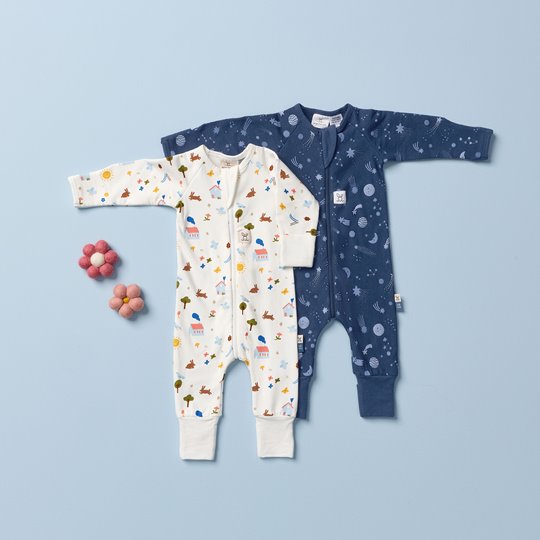 ergoPouch Śpiworek z nogawkami 6-12M 1.0TOG Daydream