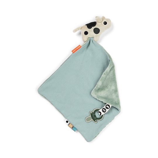 Done by Deer Kocyk Przytulanka dla Niemowlaka Świnka Dotti Blue