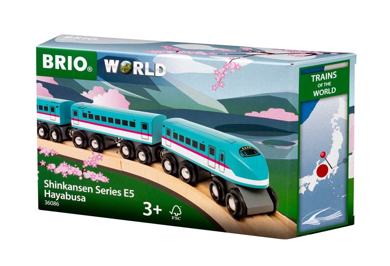 BRIO World Pociągi Świata - Shinkansen 