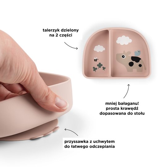 Done by Deer Talerzyk na Przekąski z Różowy
