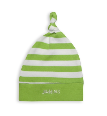 Zdjęcie Juddlies Czapka Niemowlęca Greenery Stripe