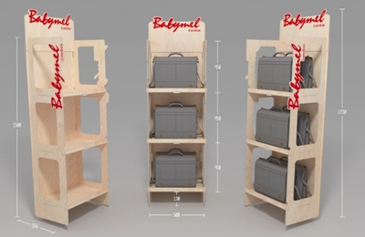 Zdjęcie POS Babymel Ekspozytor / Display Sklejka