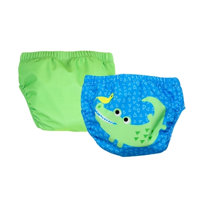 Zdjęcie Zoocchini Pieluszka do Pływania Aligator 6-12 miesięcy – 2 szt.