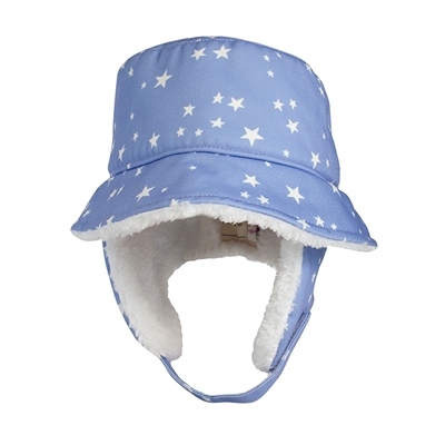 Zdjęcie FlapJack Czapka Zimowa Dziecięca Wodoodporna Bucket Hat Stars M