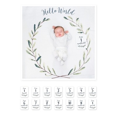 Zdjęcie Lulujo Zestaw Kocyk + Karty Hello World