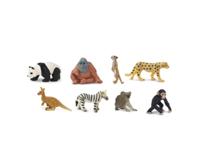 Zdjęcie Safari Ltd. Zestaw Figurek Mini Egzotyczne Zwierzęta