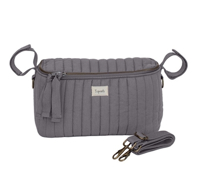 Zdjęcie 3 Sprouts Organizer Do Wózka Quilted Solid Charcoal Grey