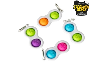 Zdjęcie Fat Brain Toy Brelok Dimp-Zabawka Antystresowa