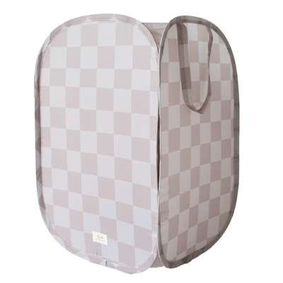Zdjęcie 3 Sprouts Kosz Na Pranie i Zabawki Pop-up Checkerboard Beige