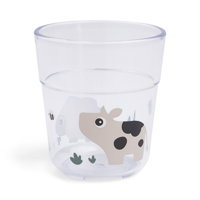 Zdjęcie Done by Deer Kubek dla Dziecka Glass L 220ml Tiny Farm Sand