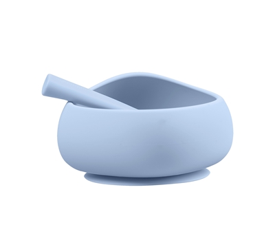 Zdjęcie Mombella Miseczka z Przyssawką i Łyżeczka Light Blue