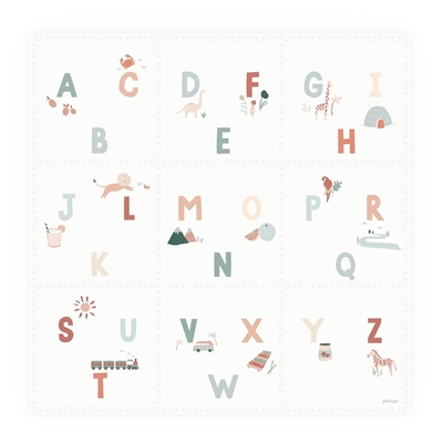 Zdjęcie Play&Go Dwustronna Mata Piankowa EEVAA 3w1 Alphabet 180x180cm