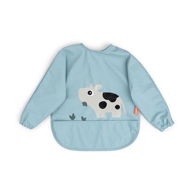 Zdjęcie Done by Deer Śliniak z Rękawami 6-18m Tiny Farm Blue