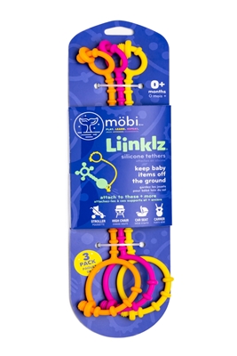 Zdjęcie Mobi Zestaw Trzech Silikonowych Pasków do Zabawek Liinklz