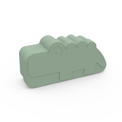 Zdjęcie Done by Deer Pudełko Lunchbox Croco Green