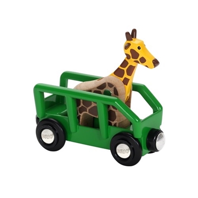 Zdjęcie BRIO World Wagon z Żyrafą Safari