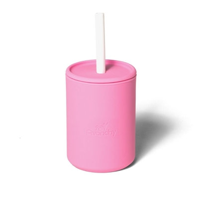 Zdjęcie Avanchy La Petite Silikonowy Kubeczek dla Dziecka 6m+ Pink