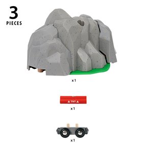 BRIO World Wybuchający Tunel do Kolejki