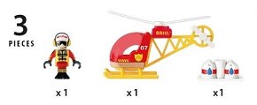 BRIO World Helikopter Straży Pożarnej