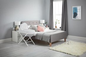 Shnuggle Kosz Mojżesza z Budką Grey