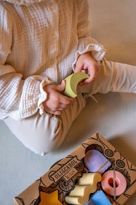 Oli & Carol X Kiko Klocki Geometryczne Geo6 6 szt.