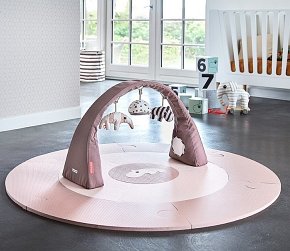 Done by Deer Pałąk z Zabawkami  - Stojak Edukacyjny Dark Powder