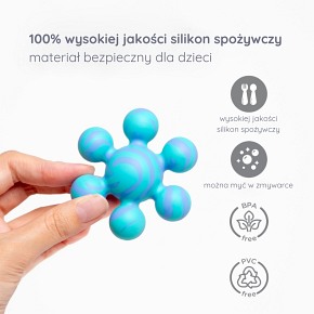 Ubbi Gryzaki Silikonowe 5 szt Zabawek do Łączenia