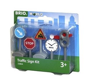 BRIO World Zestaw Znaków Drogowych