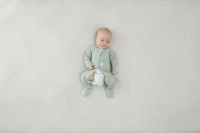 ergoPouch Śpiworek z nogawkami 6-12M 1.0TOG Sage