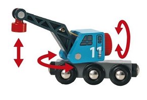 BRIO World Statek Kontenerowy z Dźwigiem