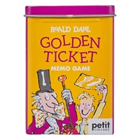 Petit Collage Gra Memory Roald Dahl Złoty Bilet