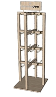 POS Done by Deer Display Ekspozytor Totem Activity Toys