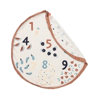 Play&Go Worek na Zabawki i Mata do Zabawy 2w1 Veggie Numbers