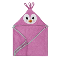 Zoocchini Ręcznik dla Niemowlaka z Kapturem Pingwin