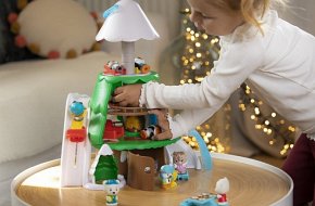 KLOROFIL Domek-zimowe drzewo