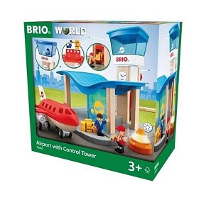 BRIO World Lotnisko z Wieżą Kontroli Lotów