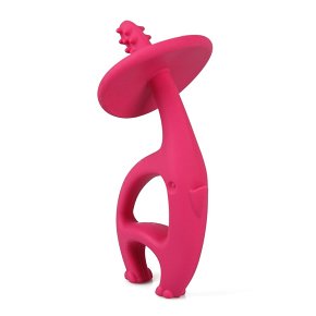 Mombella Gryzak Słonik Dancing Elephant Dark Pink