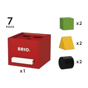 BRIO Drewniany Sorter Kształtów Retro