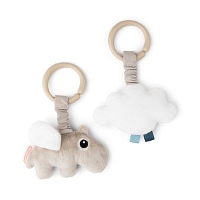 Done by Deer Zawieszka 2 szt. Happy Clouds Sand