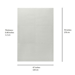 3 Sprouts Mata Piankowa EVA Grey