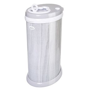 Ubbi Stalowy Kosz na Pieluchy Grey Wood