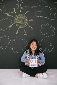 Pearhead Drewniana Metryczka do Zdjęć Pink