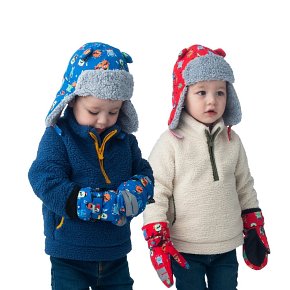 FlapJack Rękawiczki Dziecięce z Jednym Palcem Potwór L