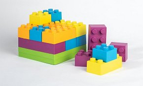 ekoala Klocki dla Dzieci BIOplastik 19 szt