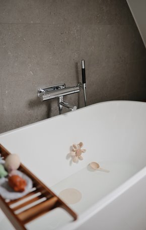 Mushie Zabawka do Kąpieli STEM Spinner z Przyssawką