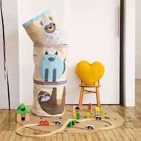 3 Sprouts Kosz na Zabawki Leniwiec